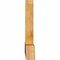 Ekena Millwork Portland Rough Sawn Timber Gable Bracket, Western Red Cedar, 84"W x 28"H x 4"D x 6"F, 8/12 Pitch GBW084X28X0406POR00RWR - alternate 4